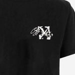 T-SHIRT IN COTONE STROKE 2 ARROW SKATE 44MAA120F26J00J 001 OFF-WHITE 