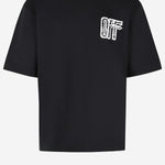 T-SHIRT IN COTONE MOTION ARROW SKATE 44MAA120F26J00Y 001 OFF-WHITE 