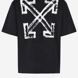 T-SHIRT IN COTONE MOTION ARROW SKATE 44MAA120F26J00Y 001 OFF-WHITE 