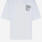 T-SHIRT IN COTONE MOTION ARROW SKATE 44MAA120F26J00Y 100 OFF-WHITE 