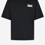 T-SHIRT IN COTONE INDUSTRIAL ARROW 44MAA120F26J00Z 001 OFF-WHITE 