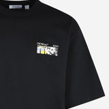 T-SHIRT IN COTONE INDUSTRIAL ARROW 44MAA120F26J00Z 001 OFF-WHITE 