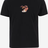 T-shirt in cotone con logo 44MAA16MF26J00J 001 OFF-WHITE 