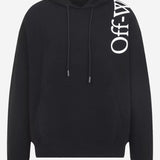FELPA IN COTONE CON STAMPA LOGO 44MBB085F26F00O 001 OFF-WHITE 