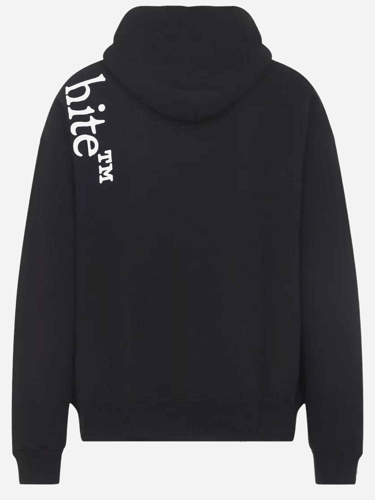 FELPA IN COTONE CON STAMPA LOGO 44MBB085F26F00O 001 OFF-WHITE 