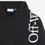 FELPA IN COTONE CON STAMPA LOGO 44MBB085F26F00O 001 OFF-WHITE 