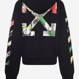 FELPA IN COTONE CON LOGO 44MBE02EF26F001 001 OFF-WHITE 