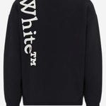 MAGLIA IN MISTO LANA CON LOGO 44MHE213F26K001 001 OFF-WHITE 