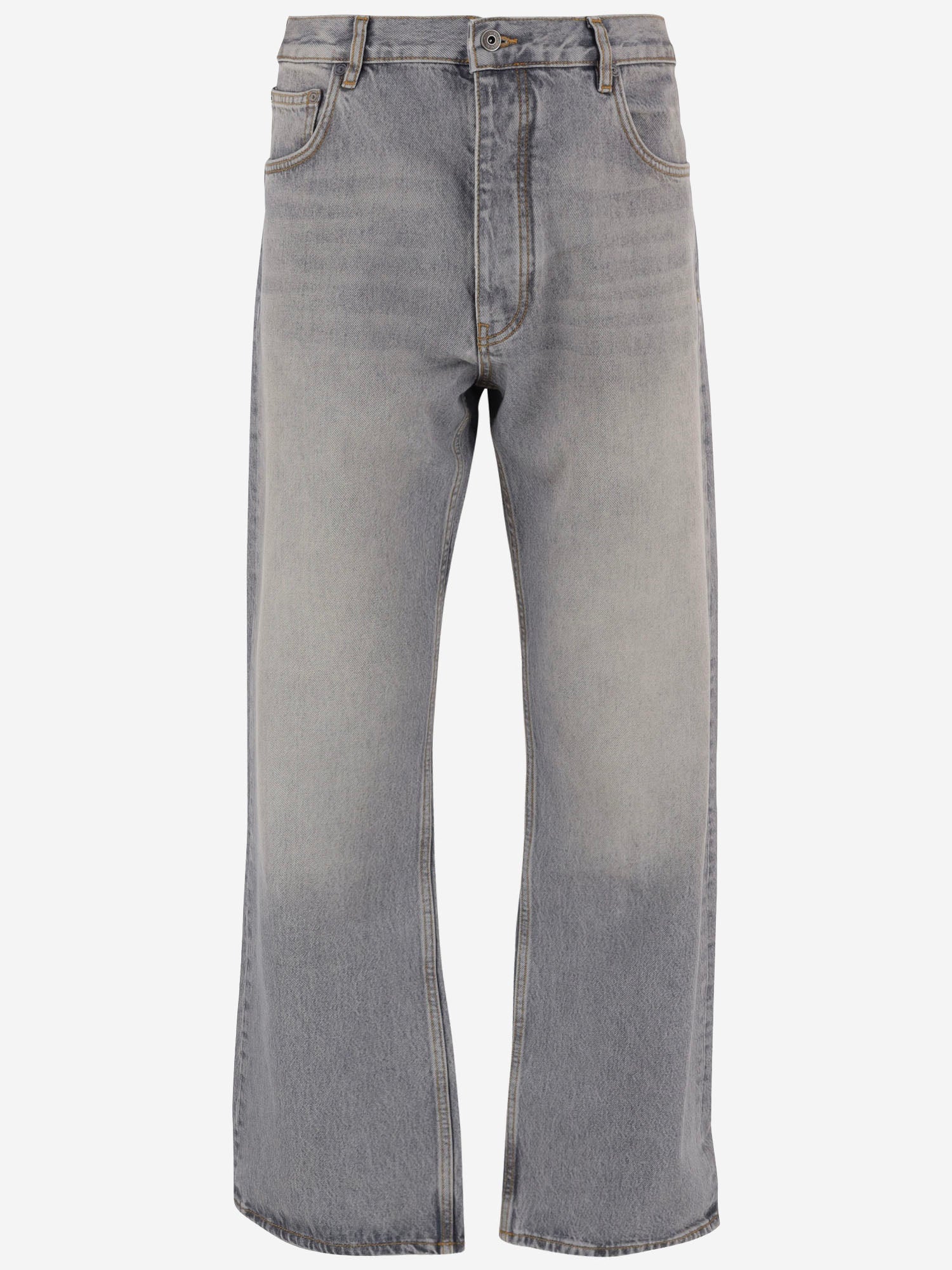 JEANS IN DENIM DI COTONE 44MYA18JF26D003 020 OFF-WHITE 