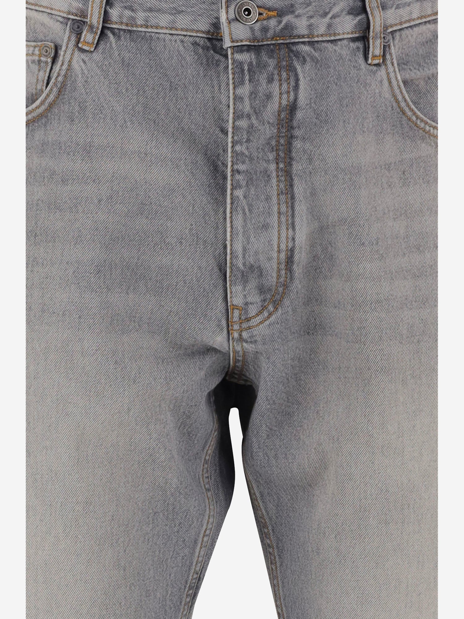 JEANS IN DENIM DI COTONE 44MYA18JF26D003 020 OFF-WHITE 