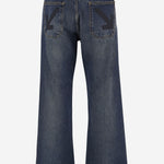 JEANS IN DENIM DI COTONE 44MYA18JF26D005 461 OFF-WHITE 