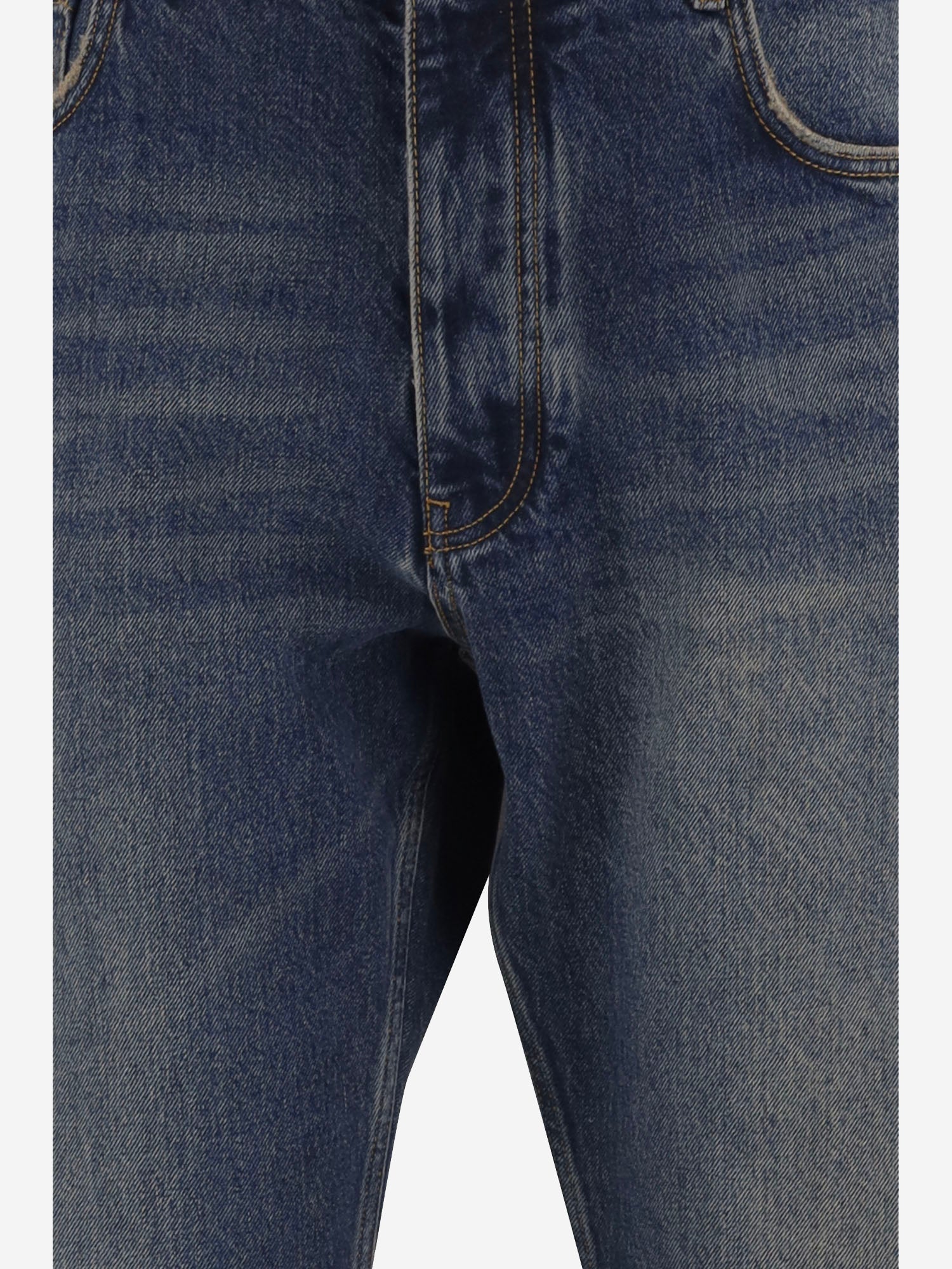 JEANS IN DENIM DI COTONE 44MYA18JF26D005 461 OFF-WHITE 
