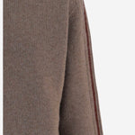 MAGLIA IN CASHMERE CON COLLO ALTO D306RC VAPOR OLIVER LATTUGHI 