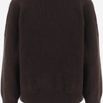 MAGLIA IN CASHMERE D307RC COFFEE OLIVER LATTUGHI 