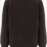 MAGLIA IN CASHMERE D307RC COFFEE OLIVER LATTUGHI 