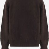 MAGLIA IN CASHMERE D307RC COFFEE OLIVER LATTUGHI 
