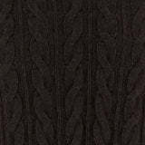 MAGLIONE IN CASHMERE CON LAVORAZIONE A TRECCE D322WS COFFEE OLIVER LATTUGHI 
