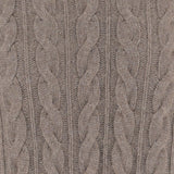 MAGLIONE IN CASHMERE CON LAVORAZIONE A TRECCE D322WS VAPOR OLIVER LATTUGHI 
