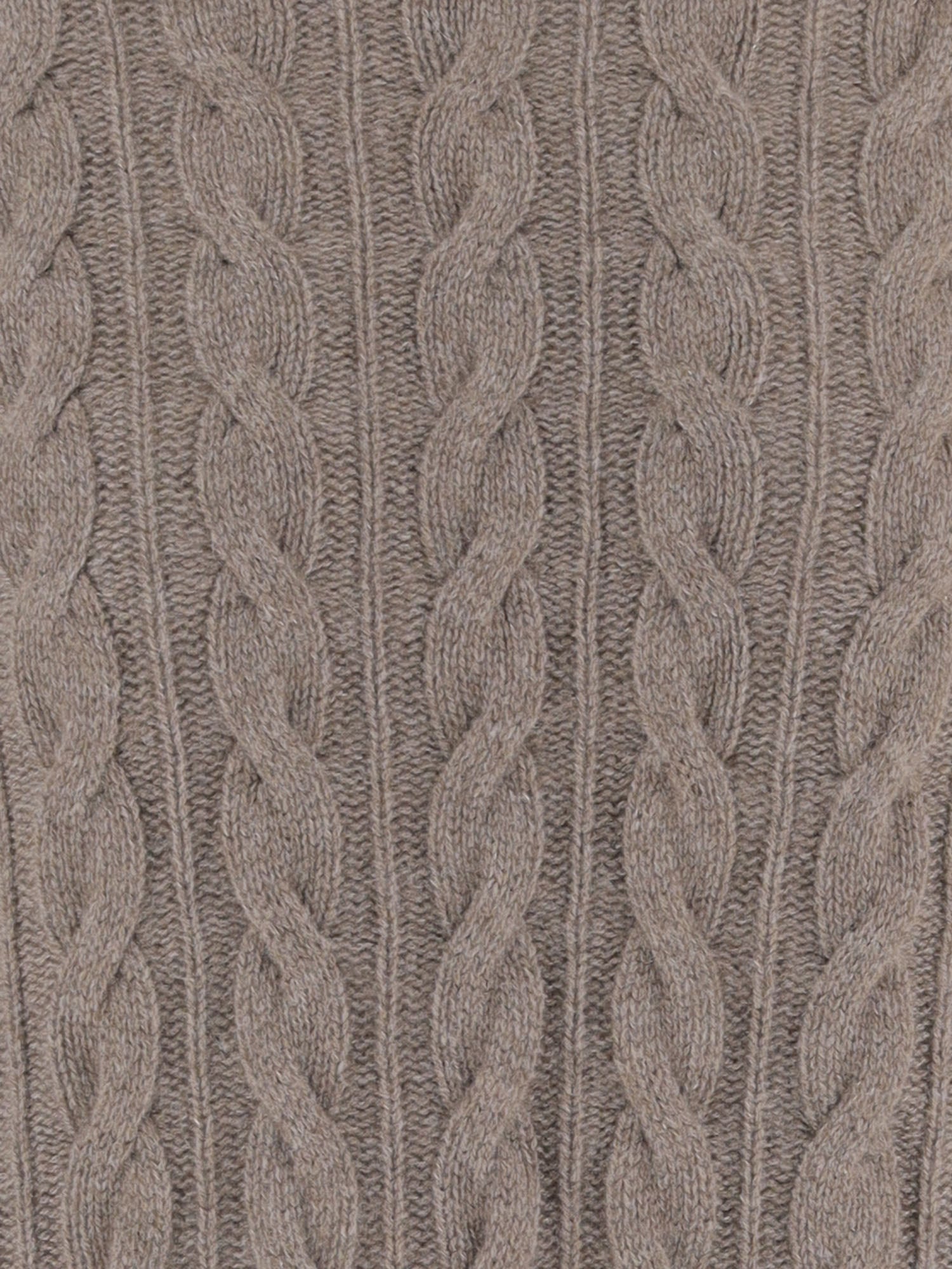 MAGLIONE IN CASHMERE CON LAVORAZIONE A TRECCE D322WS VAPOR OLIVER LATTUGHI 
