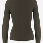 MAGLIA IN CASHMERE D340WS BISON OLIVER LATTUGHI 