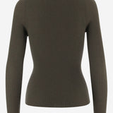 MAGLIA IN CASHMERE D340WS BISON OLIVER LATTUGHI 