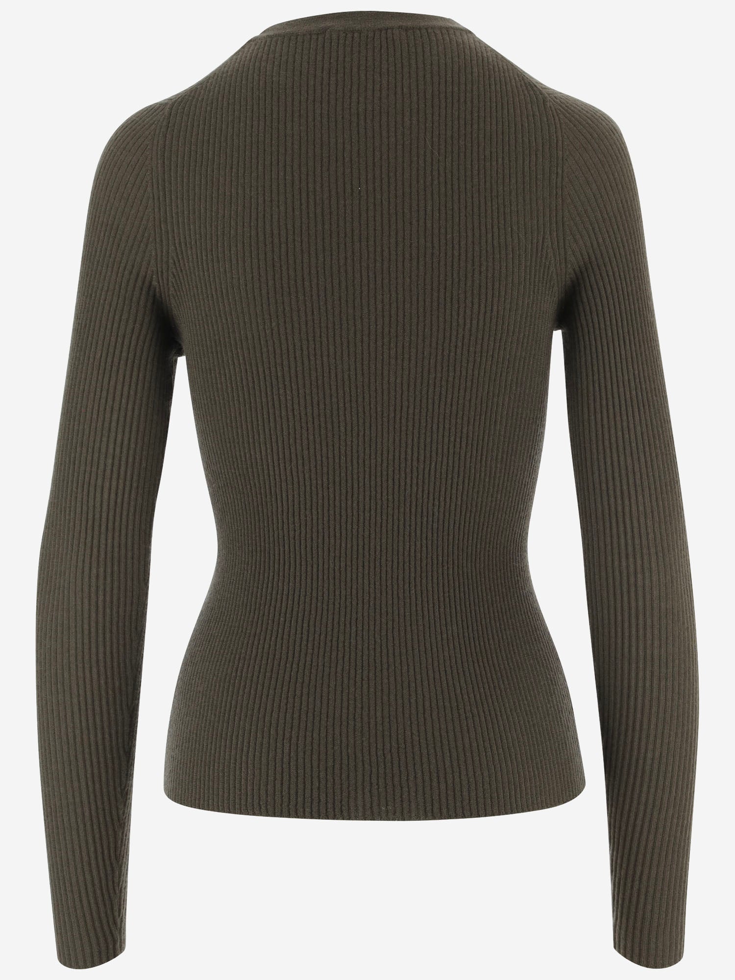MAGLIA IN CASHMERE D340WS BISON OLIVER LATTUGHI 