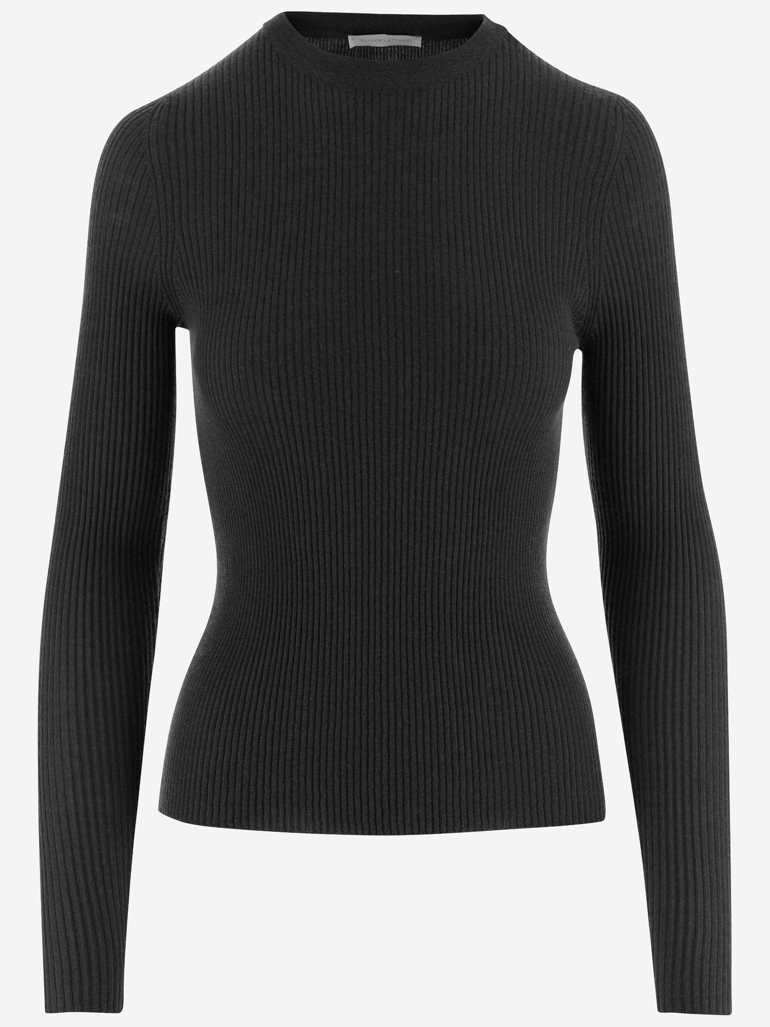 MAGLIA IN CASHMERE D340WS BLACK OLIVER LATTUGHI 