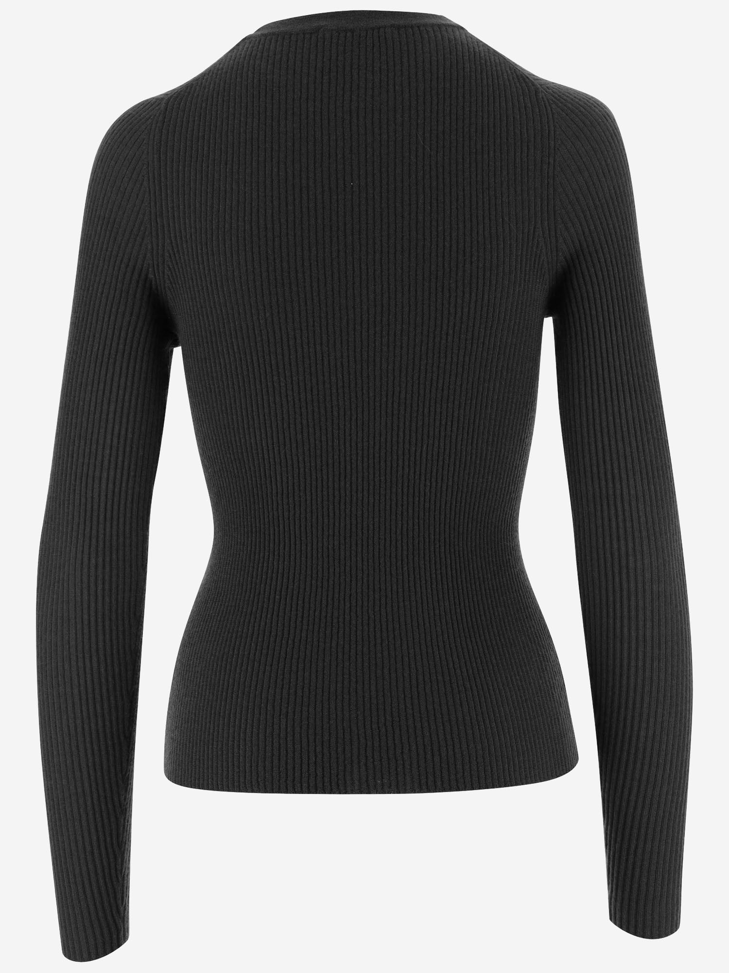 MAGLIA IN CASHMERE D340WS BLACK OLIVER LATTUGHI 