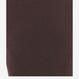 MAGLIA IN CASHMERE D340WS CHOCOLATE OLIVER LATTUGHI 