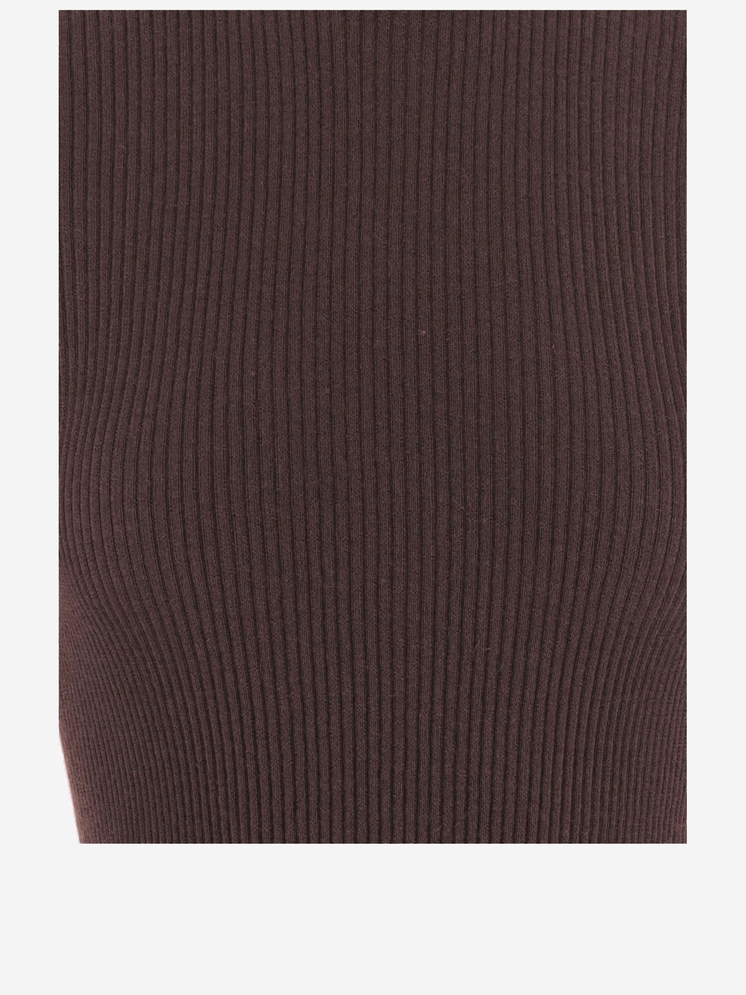 MAGLIA IN CASHMERE D340WS CHOCOLATE OLIVER LATTUGHI 