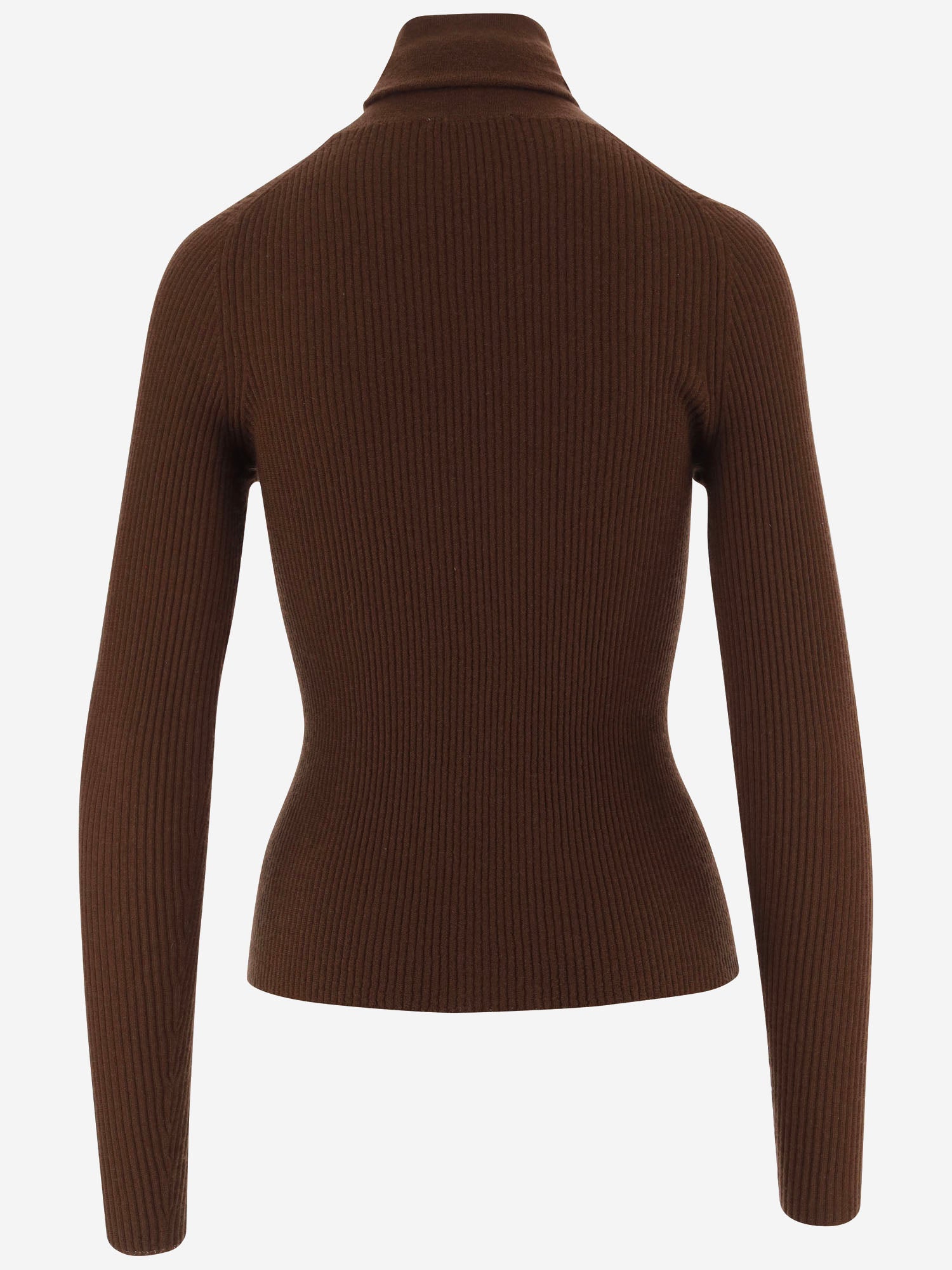 MAGLIA IN CASHMERE D341WS CHOCOLATE OLIVER LATTUGHI 