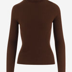 MAGLIA IN CASHMERE D341WS CHOCOLATE OLIVER LATTUGHI 