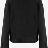 MAGLIONE IN CASHMERE D372WS BLACK OLIVER LATTUGHI 