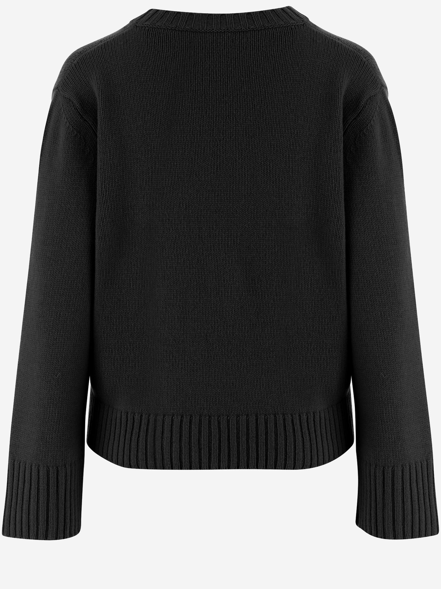 MAGLIONE IN CASHMERE D372WS BLACK OLIVER LATTUGHI 
