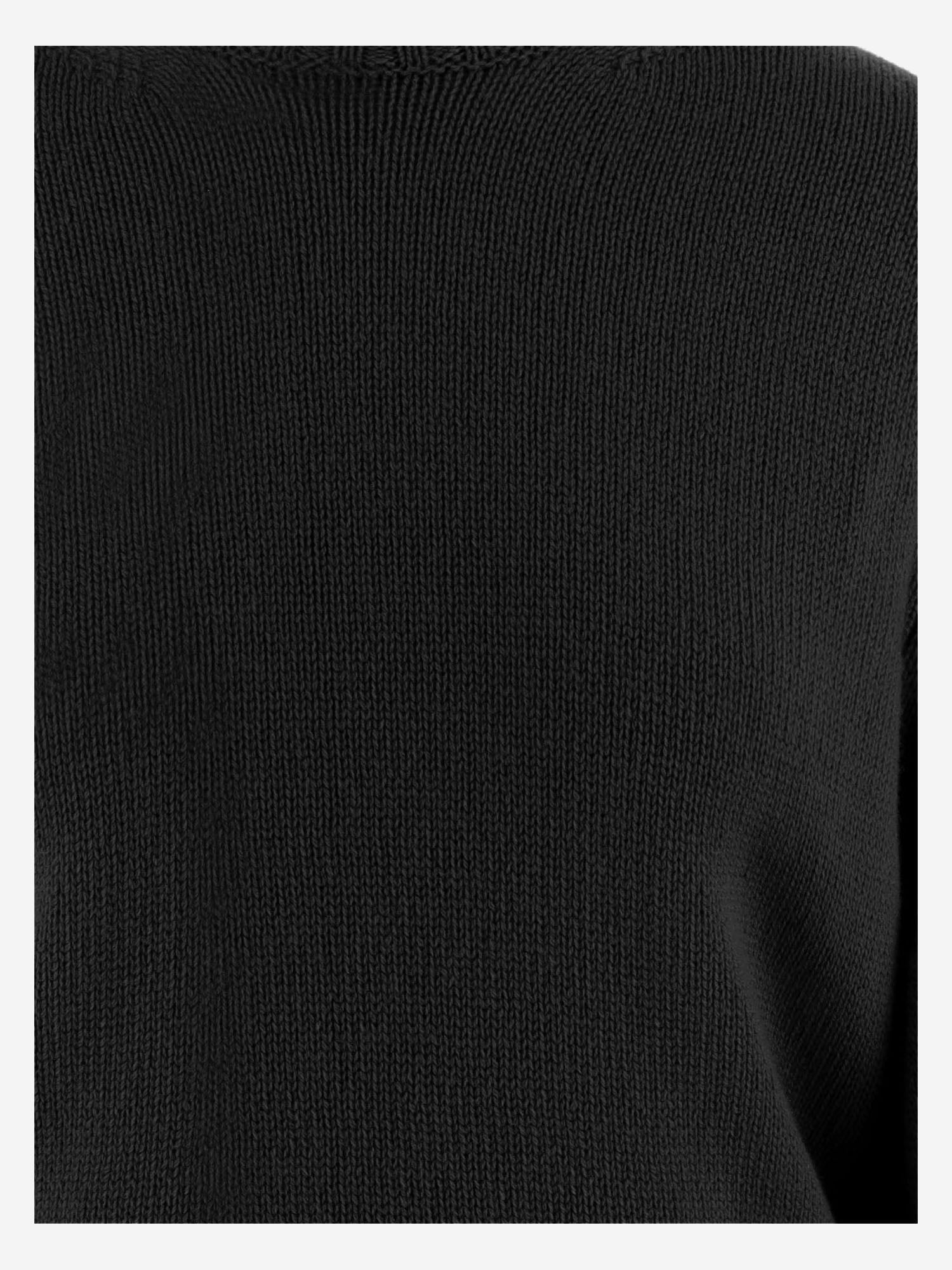 MAGLIONE IN CASHMERE D372WS BLACK OLIVER LATTUGHI 