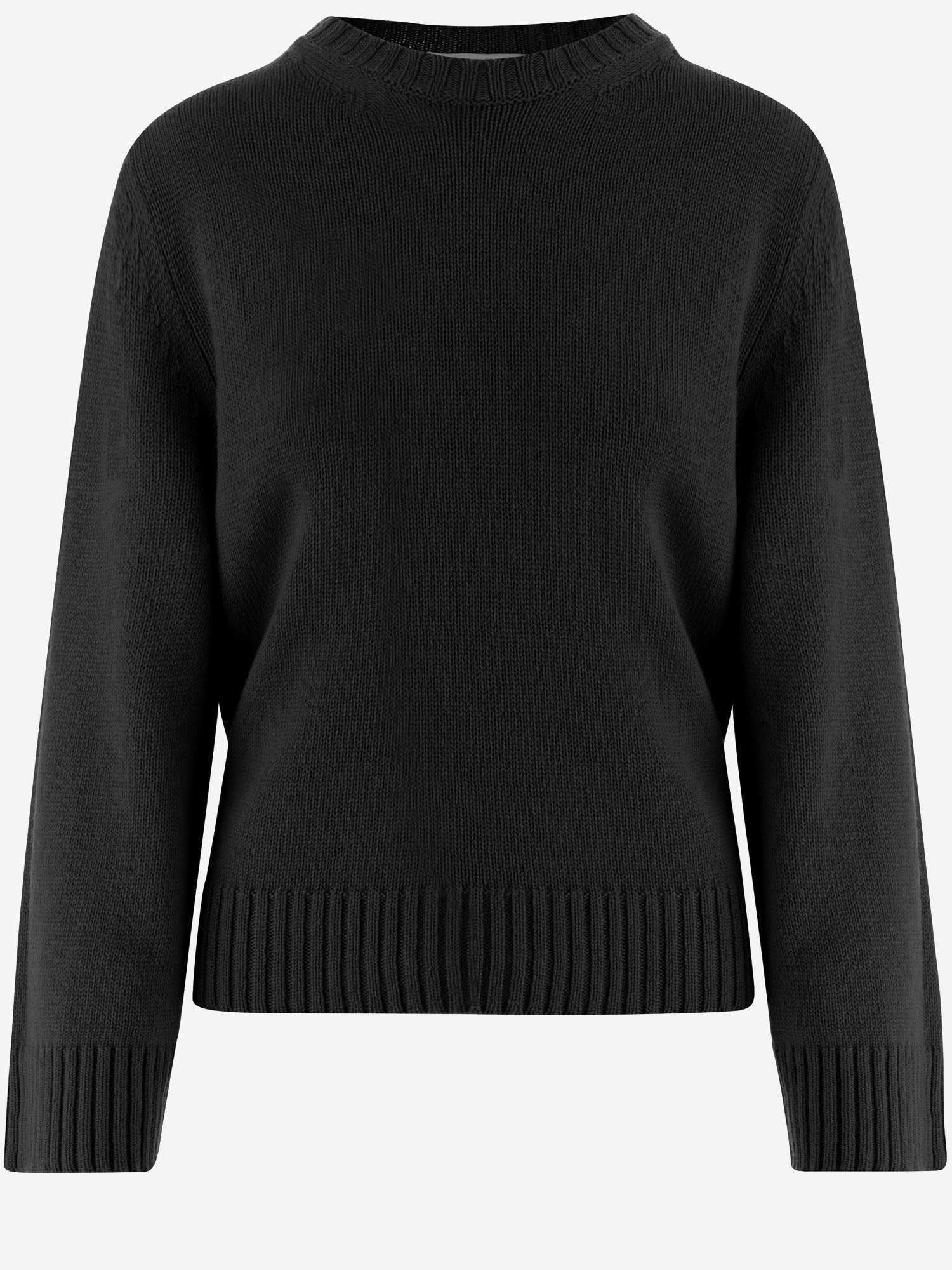 MAGLIONE IN CASHMERE D372WS BLACK OLIVER LATTUGHI 