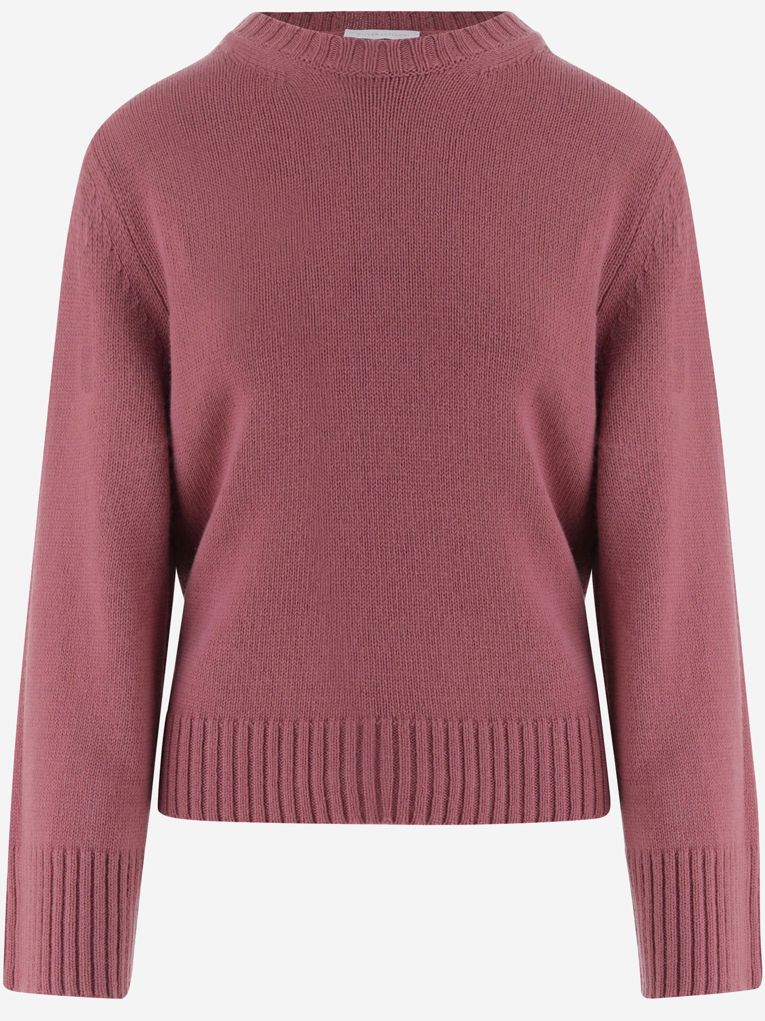 MAGLIONE IN CASHMERE D372WS BUBBLE OLIVER LATTUGHI 