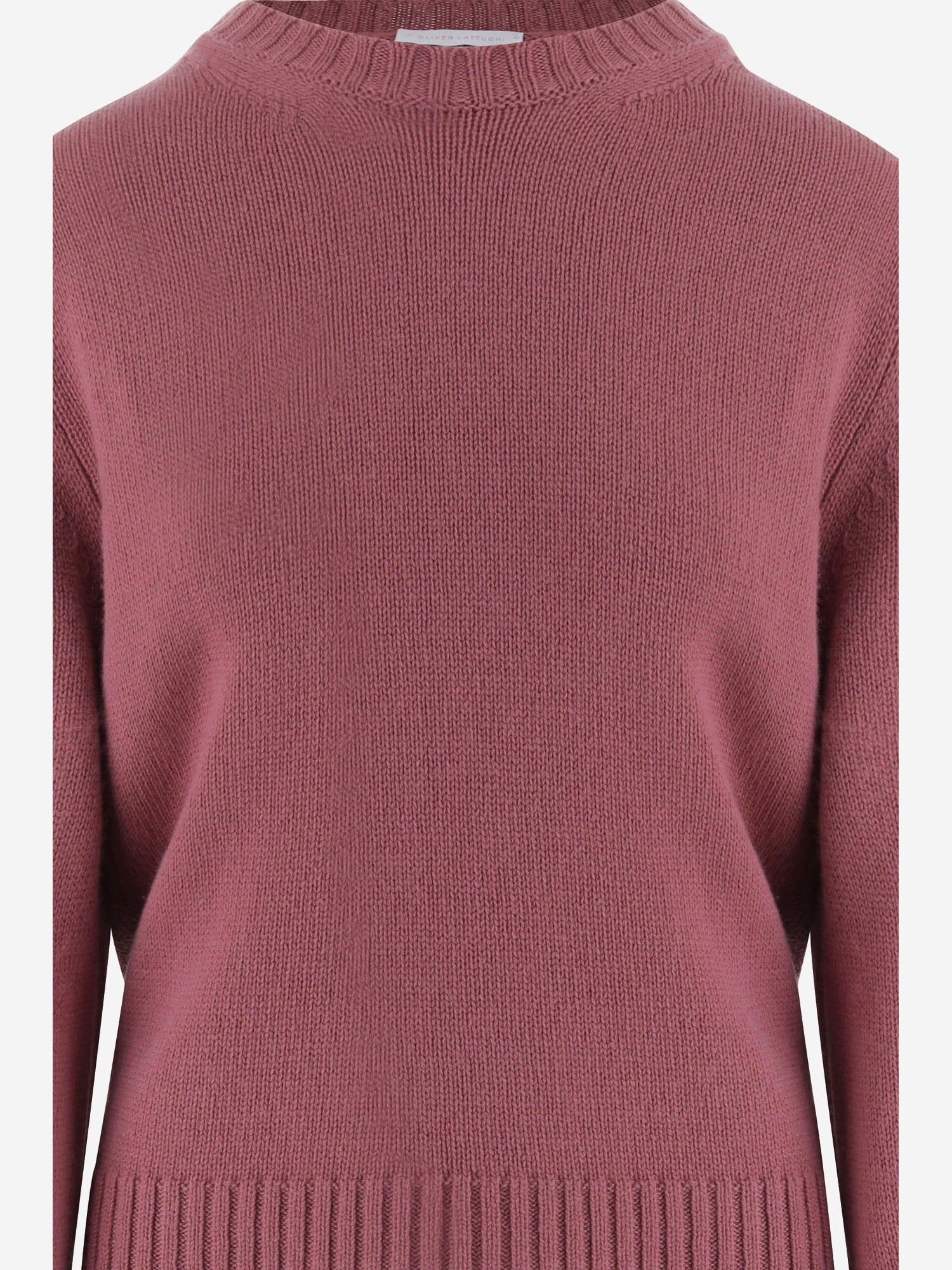 MAGLIONE IN CASHMERE D372WS BUBBLE OLIVER LATTUGHI 