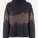MAGLIA IN CASHMERE D373DM VAPOR OLIVER LATTUGHI 