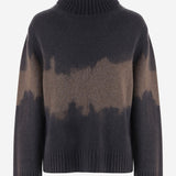 MAGLIA IN CASHMERE D373DM VAPOR OLIVER LATTUGHI 