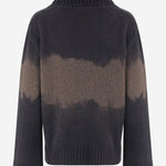 MAGLIA IN CASHMERE D373DM VAPOR OLIVER LATTUGHI 