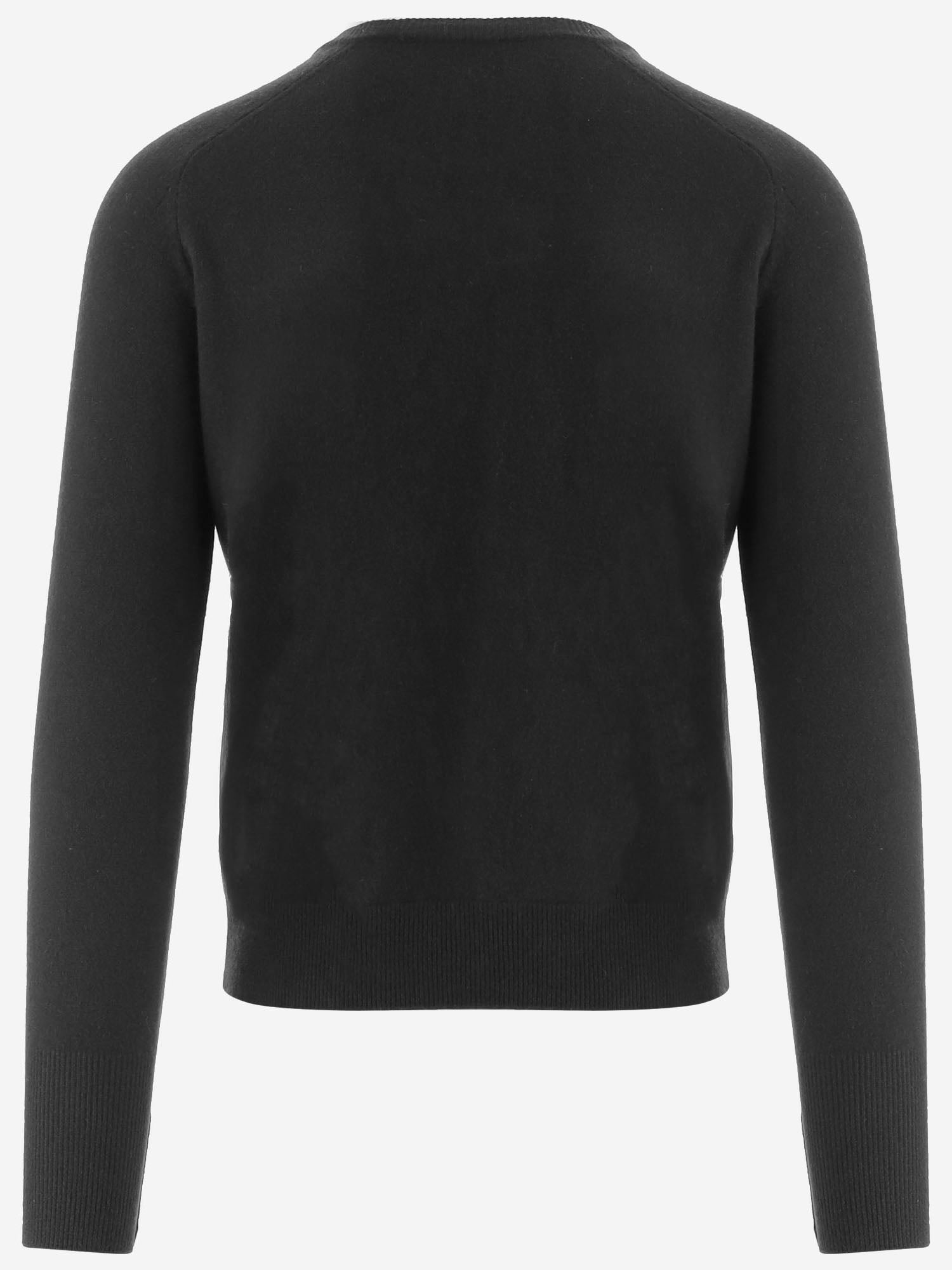 MAGLIA IN CASHMERE U214WS BLACK OLIVER LATTUGHI 