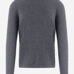 CARDIGAN IN CASHMERE U216WS SLATE OLIVER LATTUGHI 