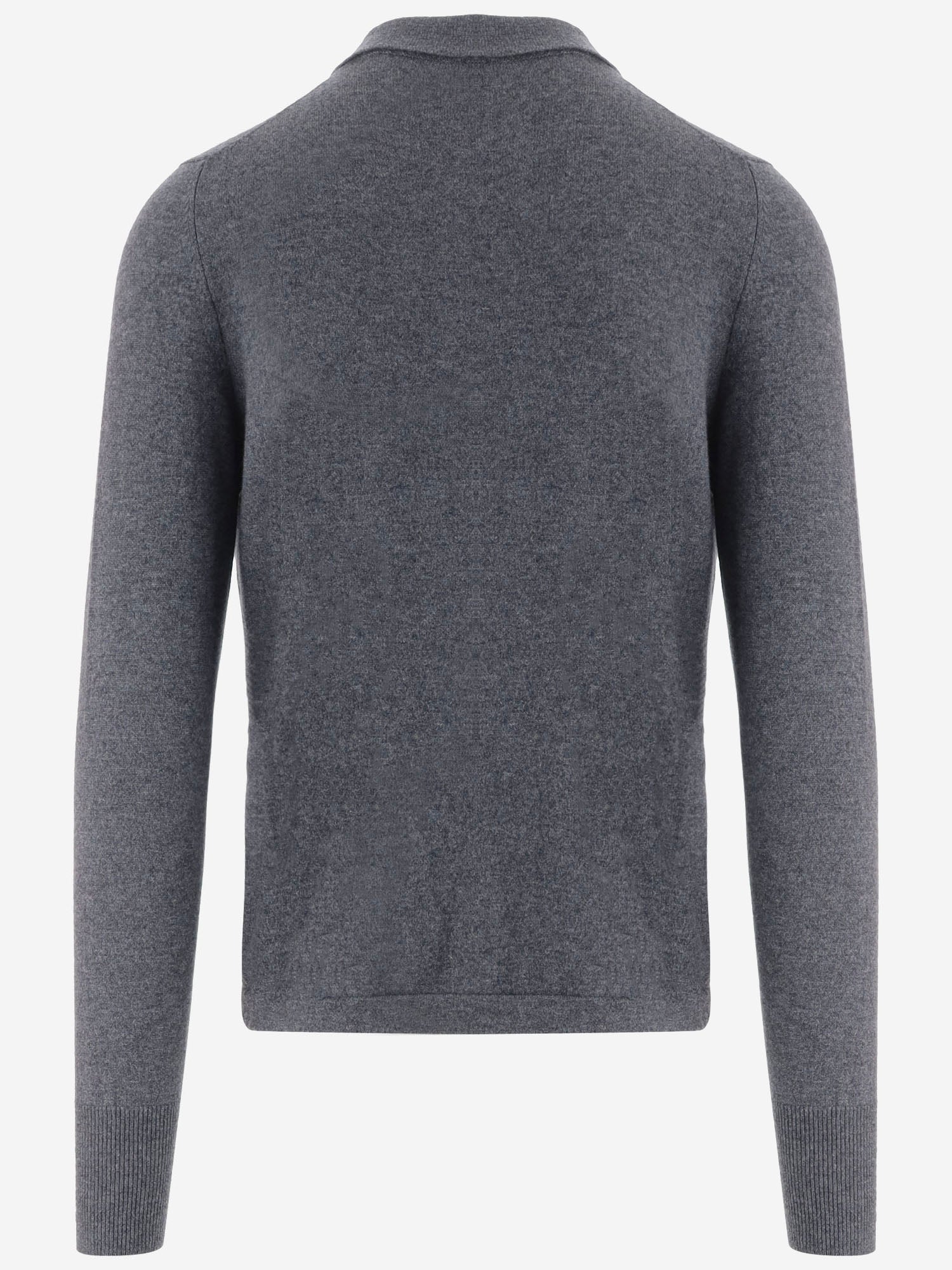 CARDIGAN IN CASHMERE U216WS SLATE OLIVER LATTUGHI 