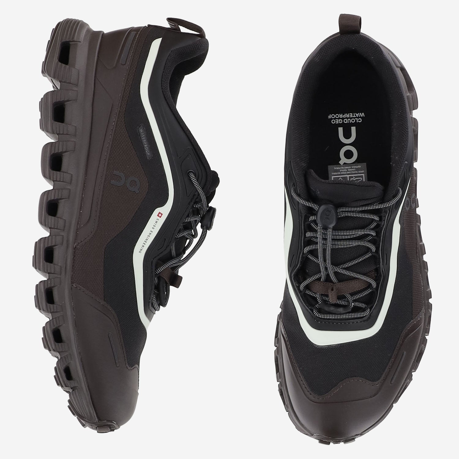 SNEAKERS CLOUD 6 GEO WP 3MG10422535 BLACKLIMA ON RUNNING 