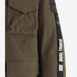 GIUBBOTTO TECNICO IN MISTO LANA CON TASCHE MULTIPLE 4631M561C233 1942 OUTHERE 