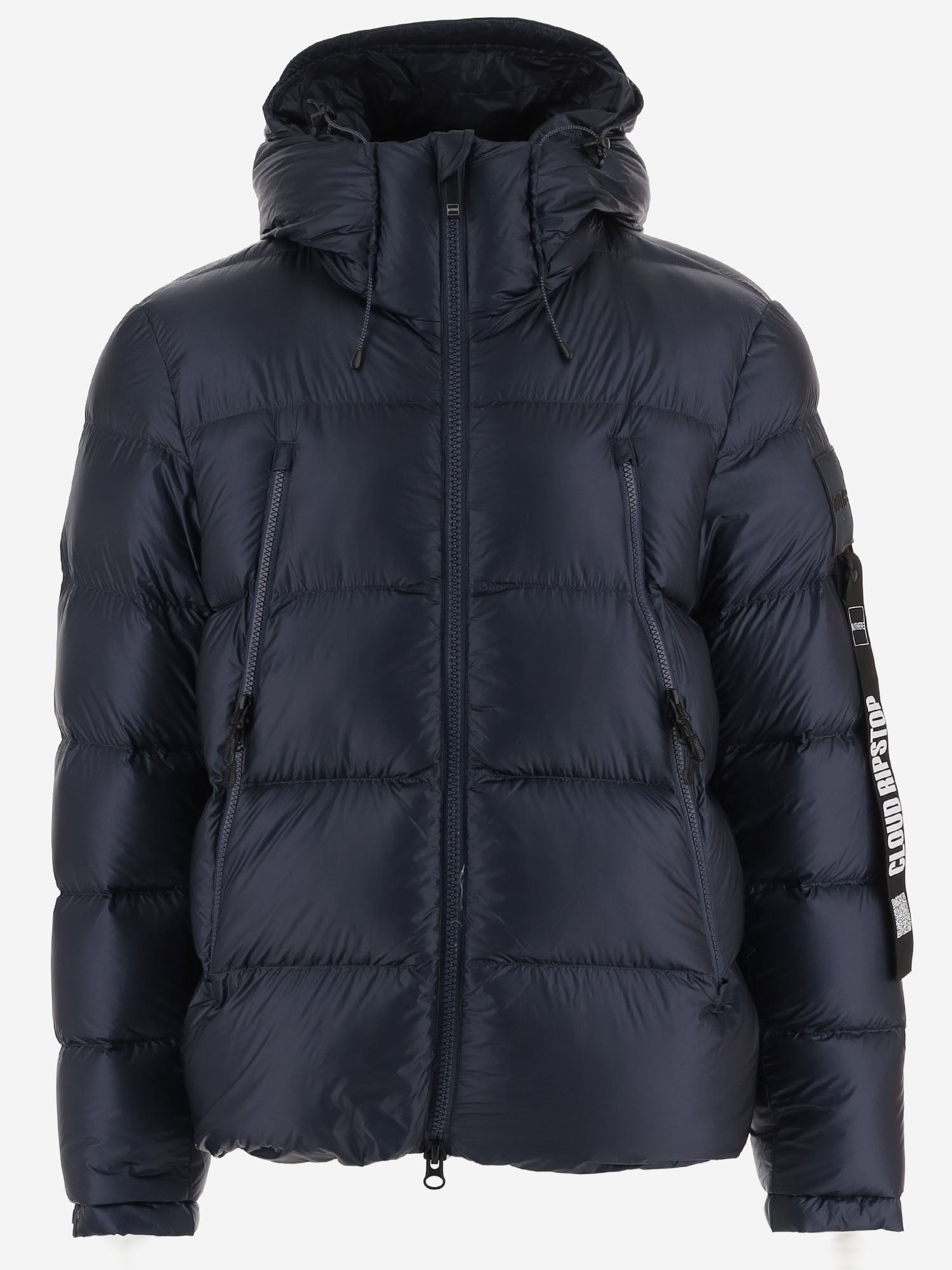 PIUMINO TRAPUNTATO IN NYLON CON CAPPUCCIO 4640M507C032 1844 OUTHERE 