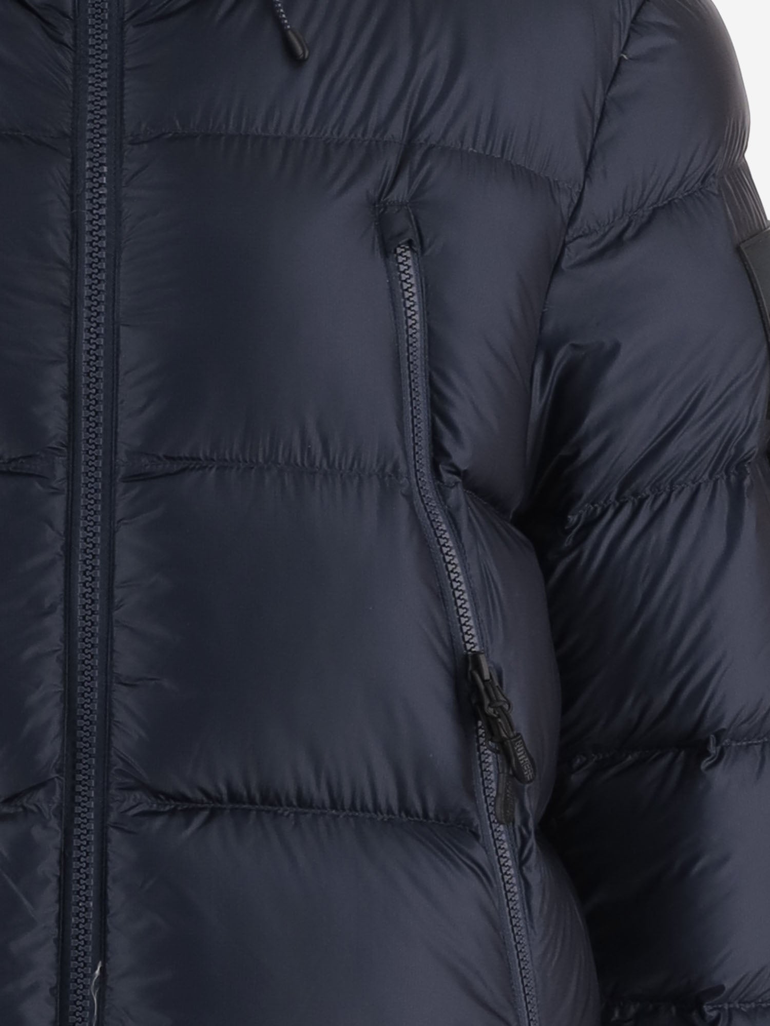 PIUMINO TRAPUNTATO IN NYLON CON CAPPUCCIO 4640M507C032 1844 OUTHERE 