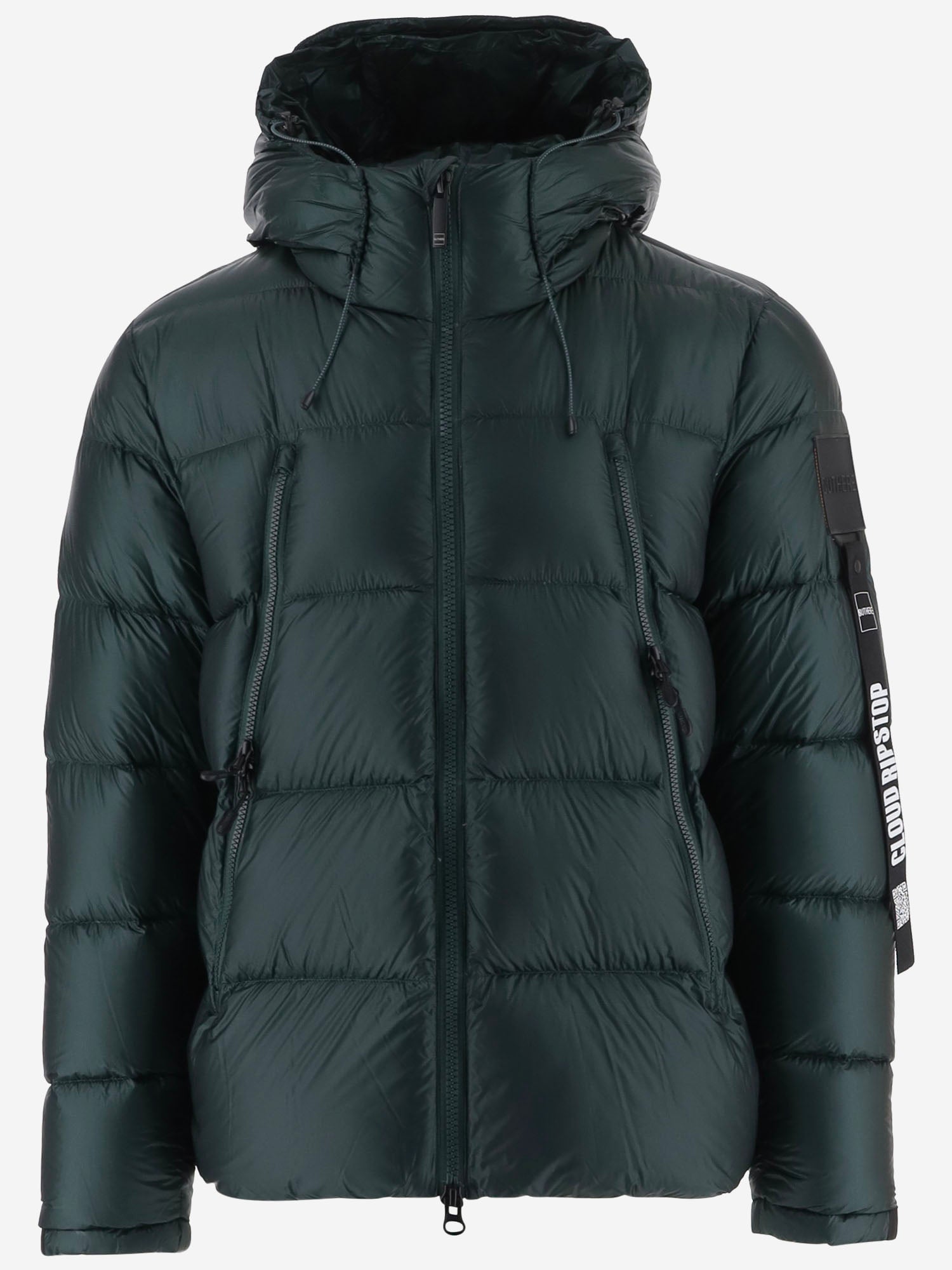 PIUMINO TRAPUNTATO IN NYLON CON CAPPUCCIO 4640M507C032 1944 OUTHERE 