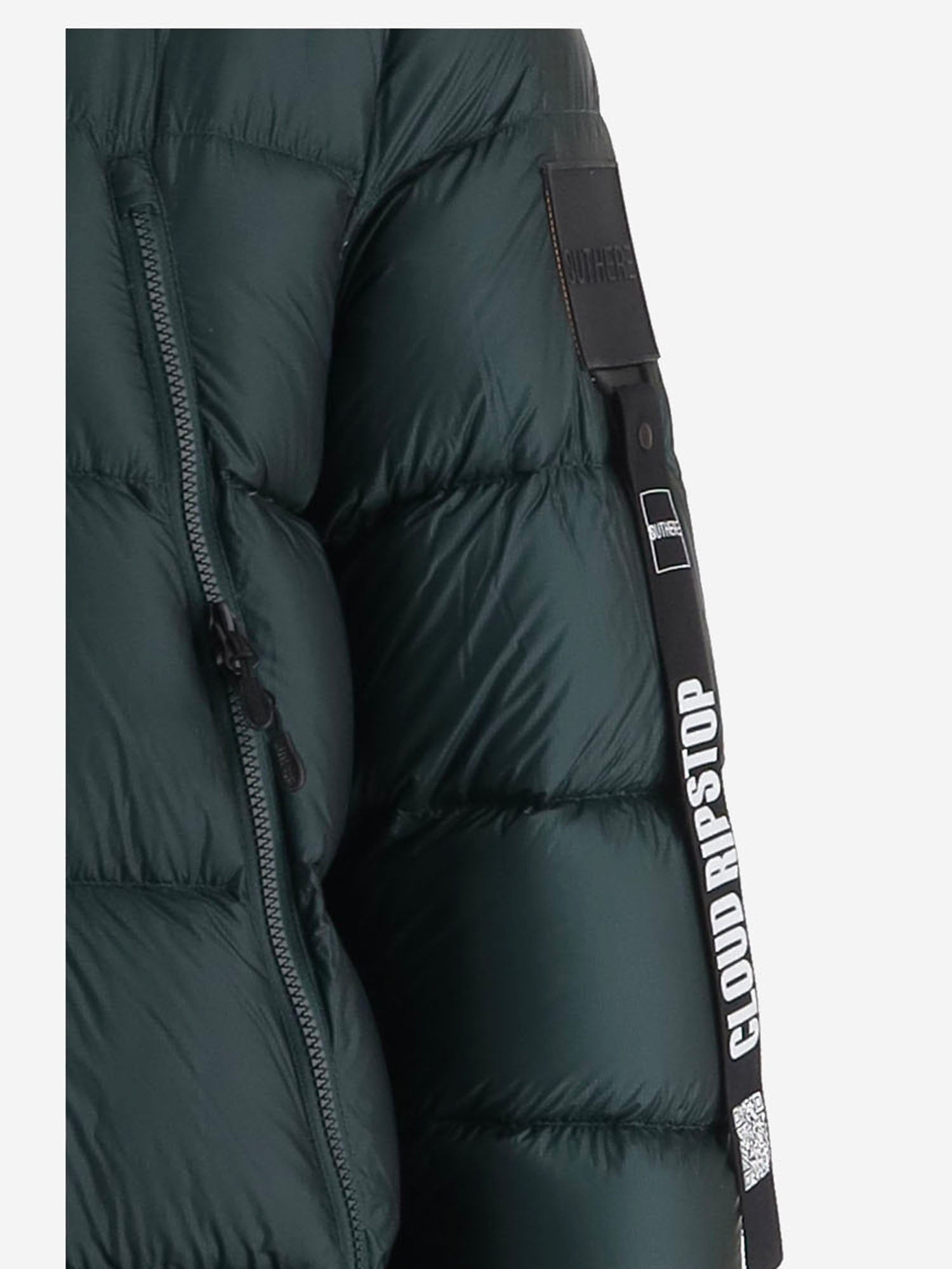 PIUMINO TRAPUNTATO IN NYLON CON CAPPUCCIO 4640M507C032 1944 OUTHERE 